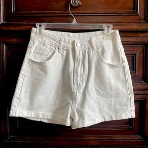 High waisted shorts